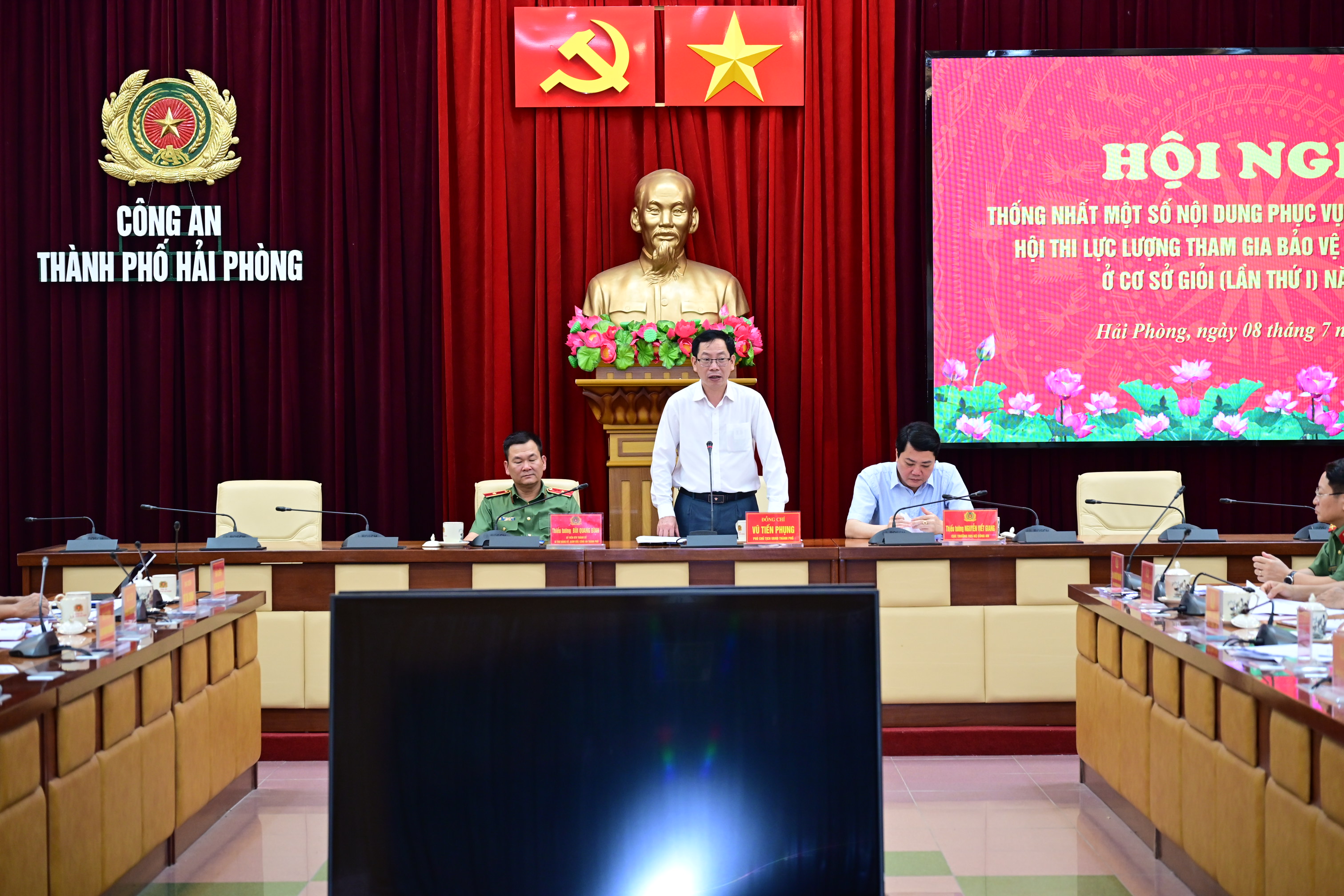 Thống nhất nội dung phục vụ Chung kết Hội thi lực lượng tham gia bảo vệ an ninh, trật tự ở cơ sở giỏi toàn quốc lần thứ nhất